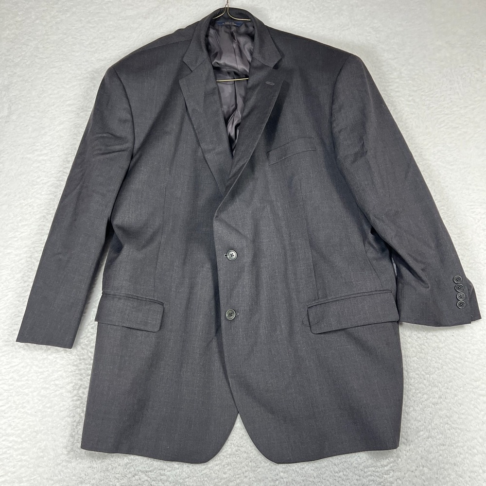 Brooks Brothers Blazer Mens 59 Madison Fit 1818 Estrato Trabaldo Togna Gray Wool